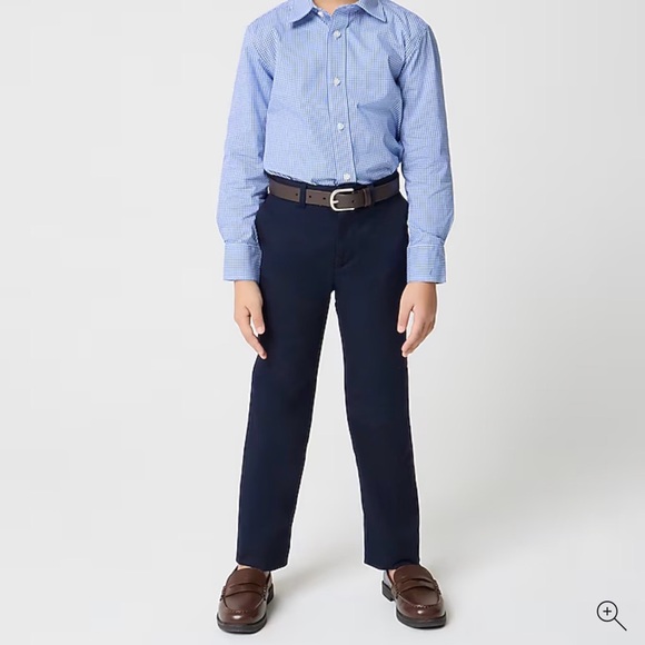 Crewcuts by J.Crew Boys Flex Chino Thompson Suit Pants Sz 2 Dark Pacific $89 NWT - Picture 13 of 13